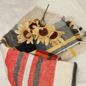 Accessory Depot Oversized Plaid Scarf